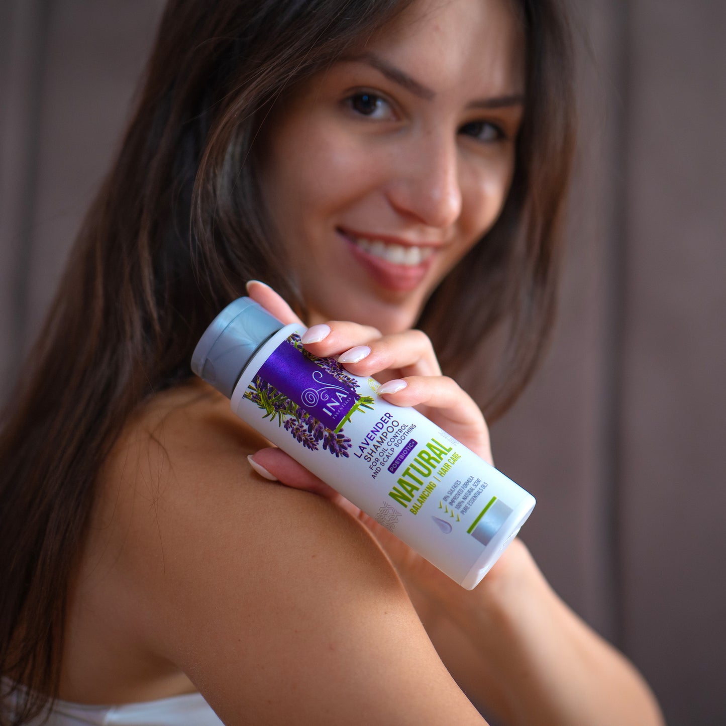 Champô Natural de Lavanda para Caspa e Couro Cabeludo Sensível