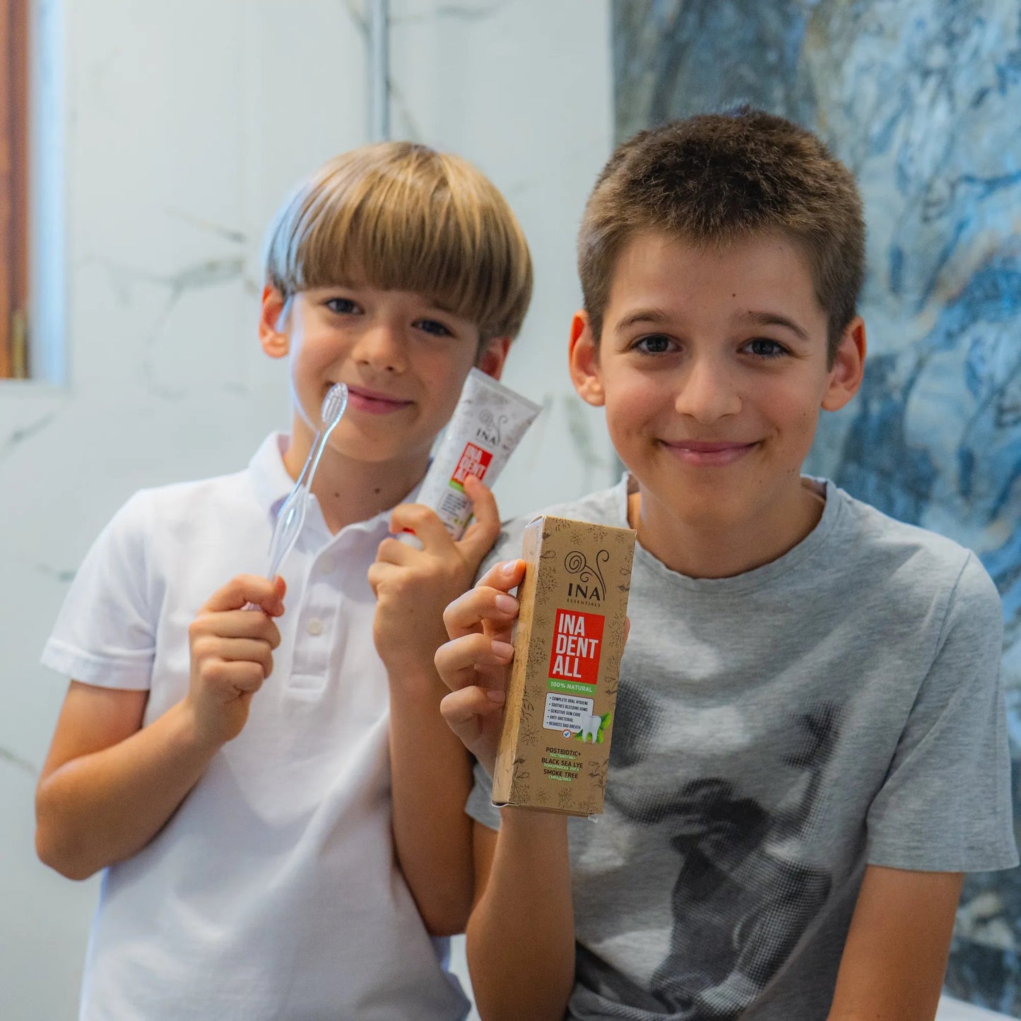 Pack Pastas de dentes Ina Dent-All + Colutório Grátis