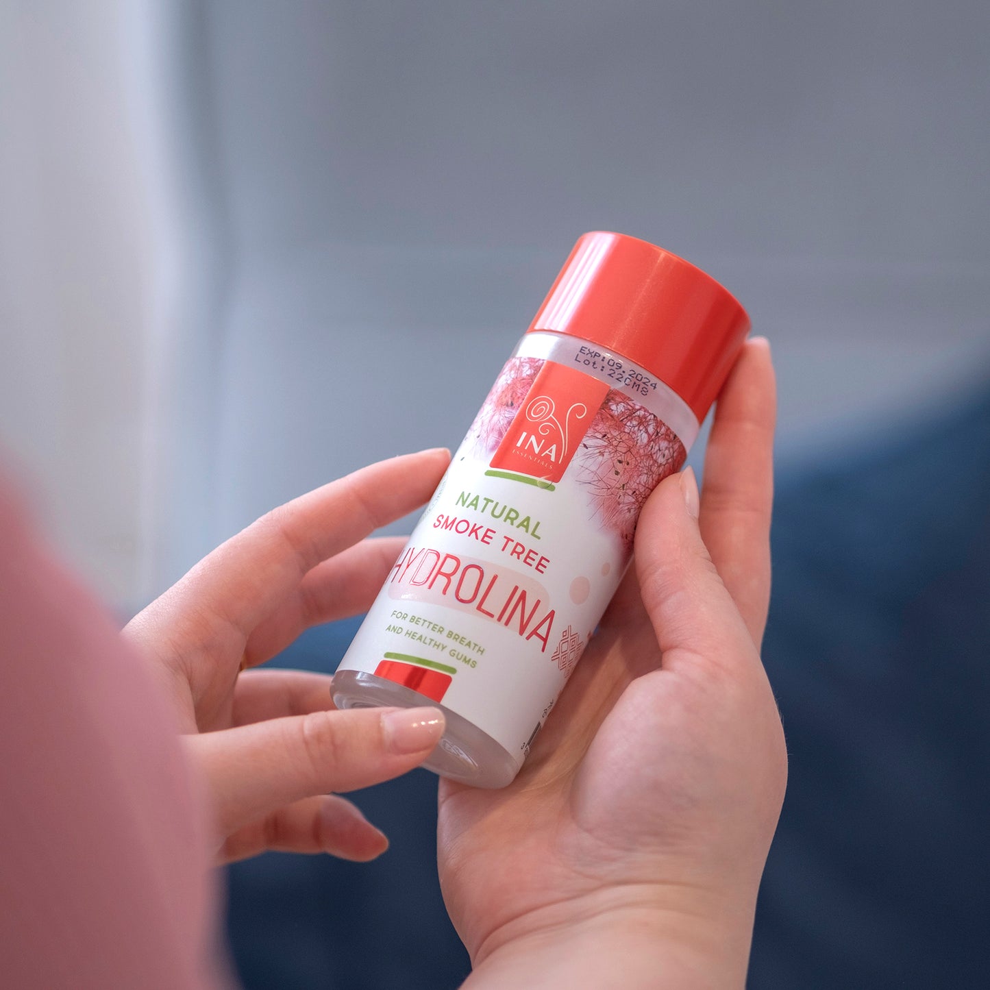 Colutório de Árvore do Fumo Selvagem - Hydrolina - para Gengiva inflamada e Mau hálito