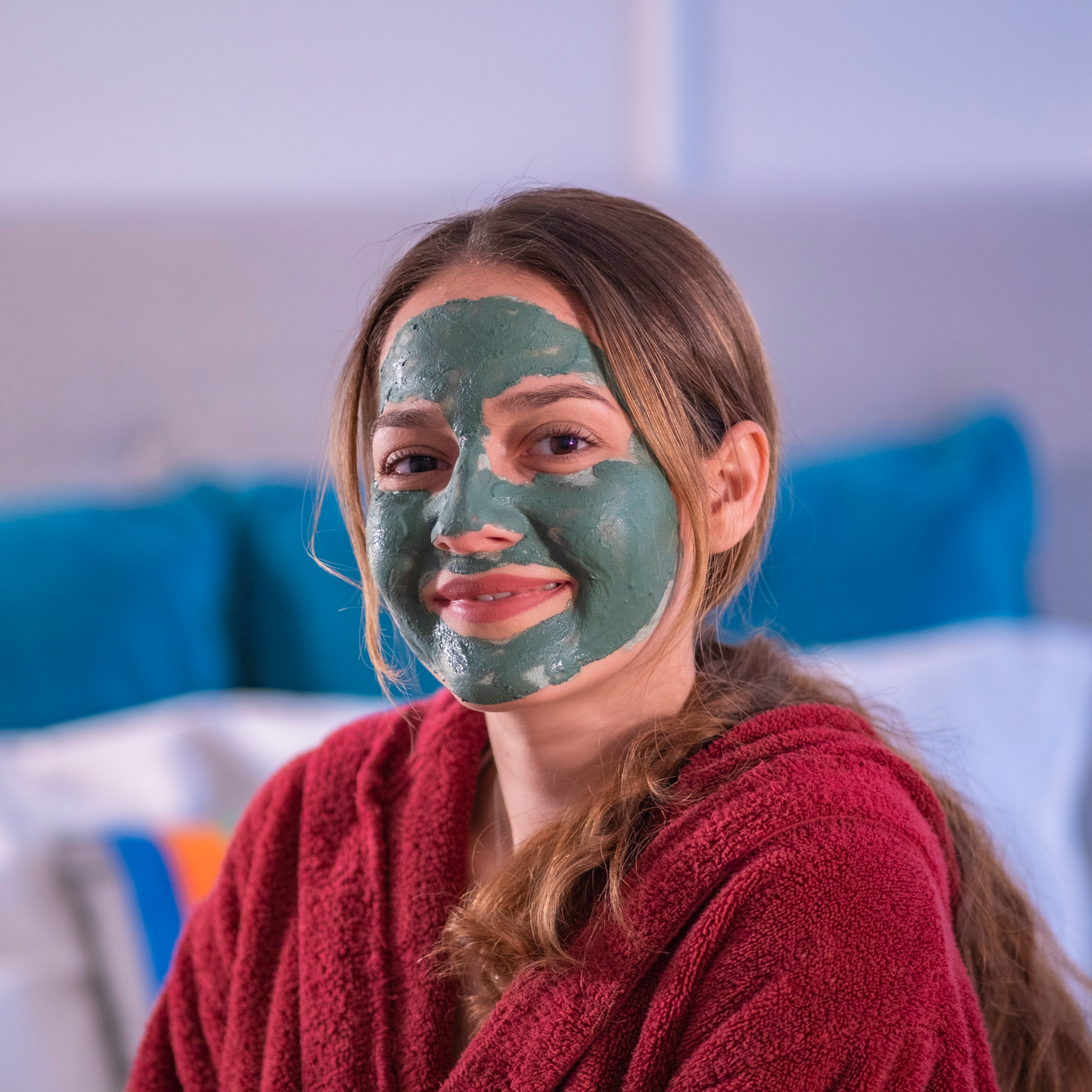 Máscara facial - Maskina de Erva-Cidreira (Melissa) - cuidado intensivo para pele Seca e Cansada