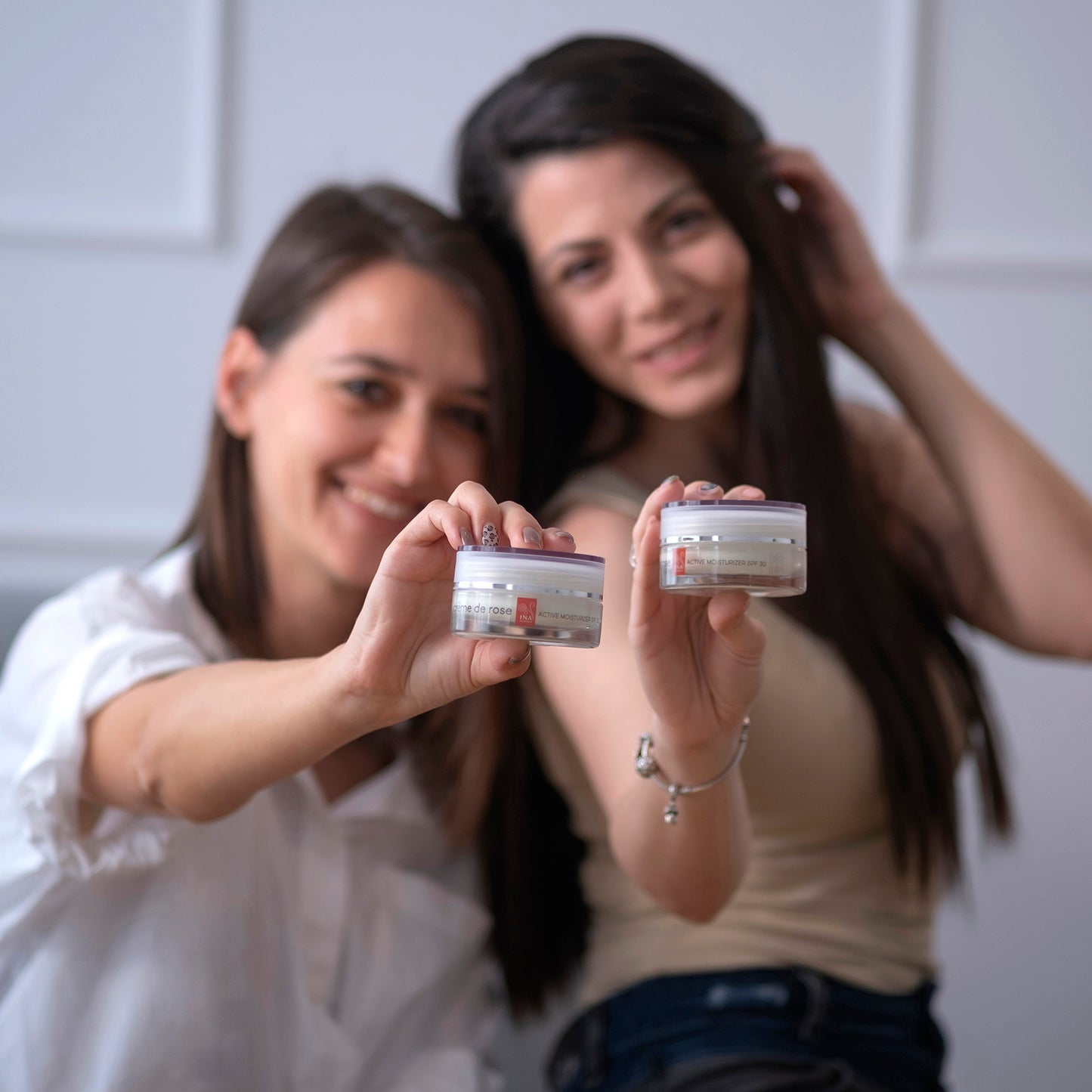 Creme de rosa - Creme Hidratante de rosto com SPF30 - altamente enriquecido com óleo essencial de Rosa orgânica