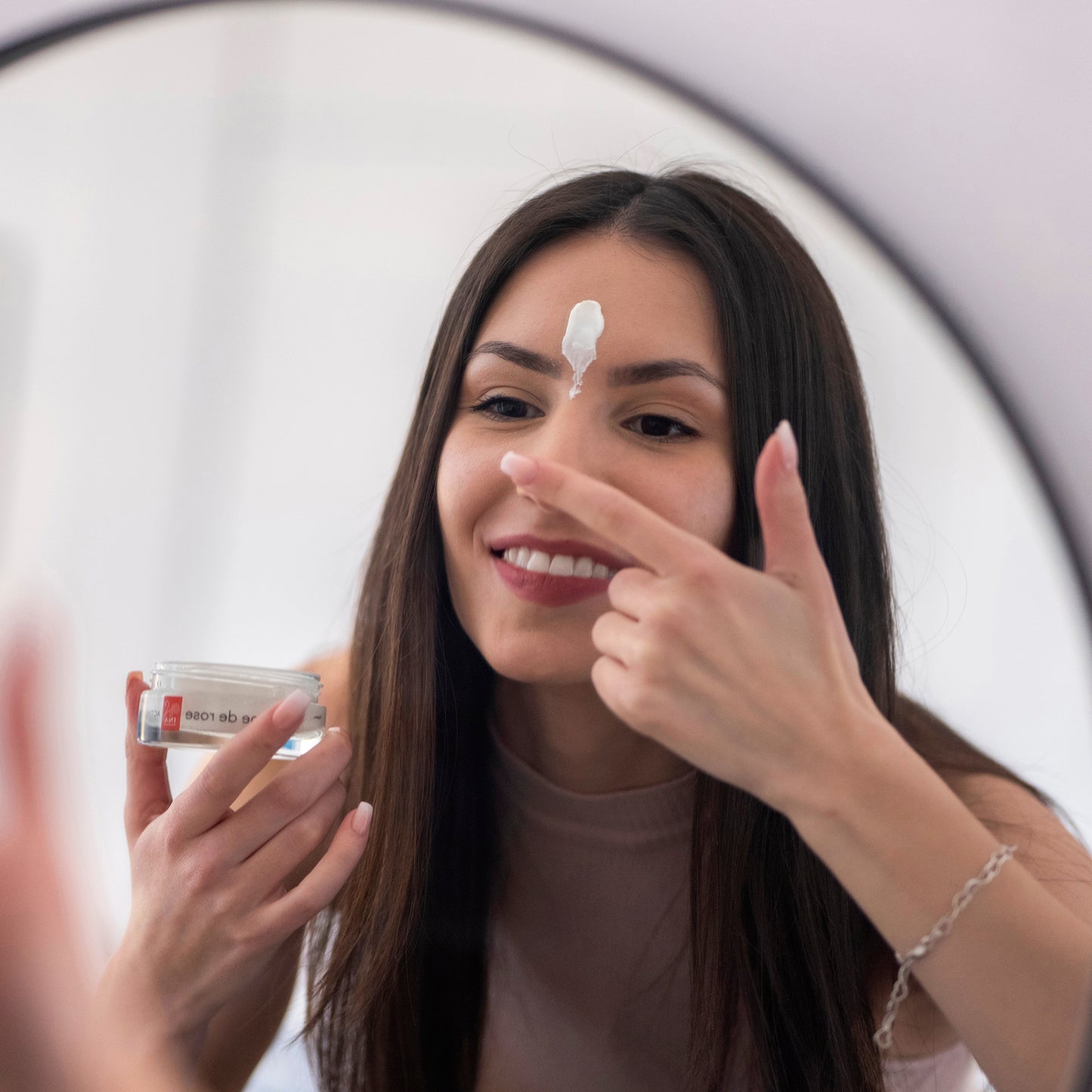 Creme de rosa - Creme Hidratante de rosto com SPF30 - altamente enriquecido com óleo essencial de Rosa orgânica