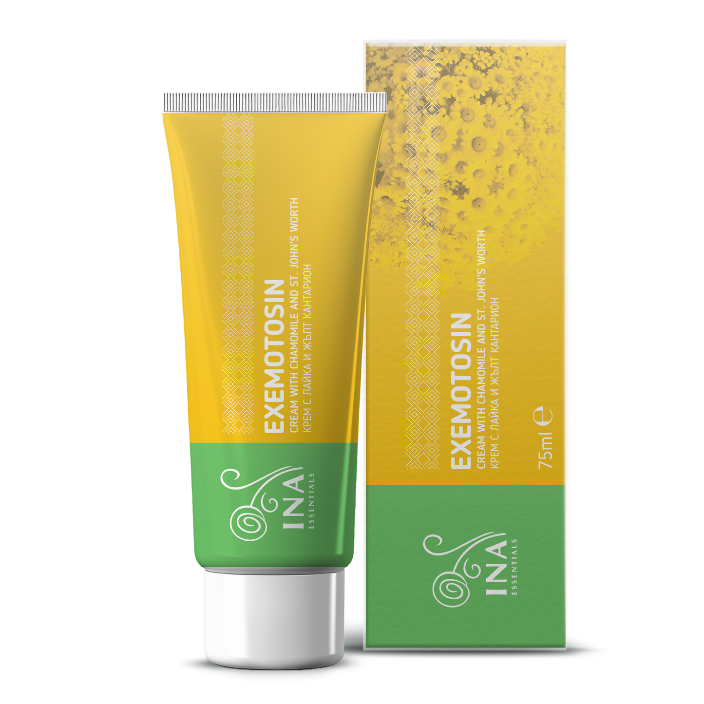Creme para Psoríase, Eczema e Pele irritada - com Erva de São João, Camomila e Própolis