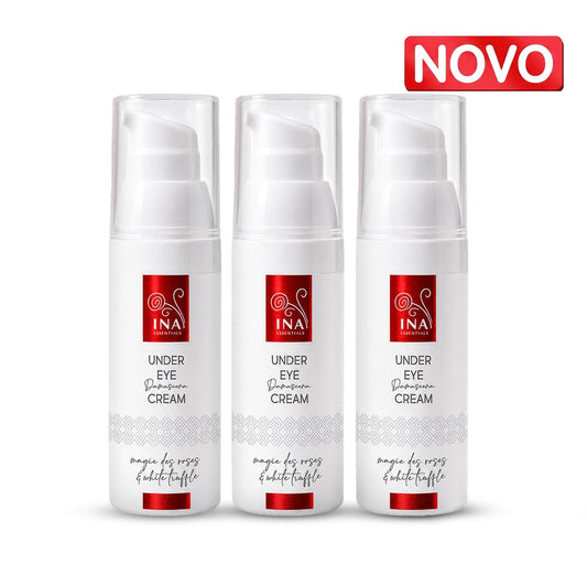 Creme de Contorno de Olhos Premium Anti-Idade com Rosa - Compre 2, Ganhe 1 Grátis
