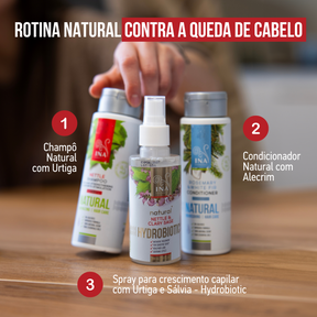 Queda de cabelo RoutINA™ para Ela - solução duradoura para a Queda de cabelo