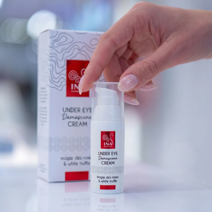 Creme de Contorno de Olhos Premium Anti-Idade com Rosa - Rose Eye Lift