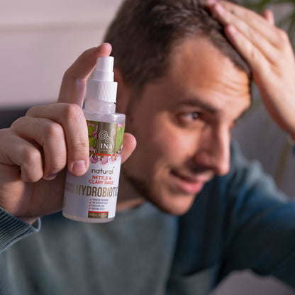 Hydrobiotic - Urtiga e Sálvia - cuidado intensivo para Queda de cabelo, Caspa e couro cabeludo Sensível