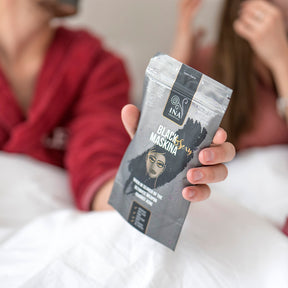 Máscara facial - Maskina Preta - cuidado intensivo para Acne e Pontos negros