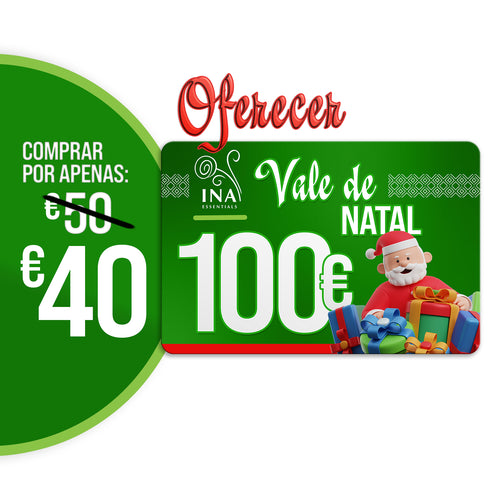 Compre um voucher de Natal no valor de 100€, pague 70€ - Voucher Digital