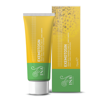 Creme para Psoríase, Eczema e Pele irritada - com Erva de São João, Camomila e Própolis