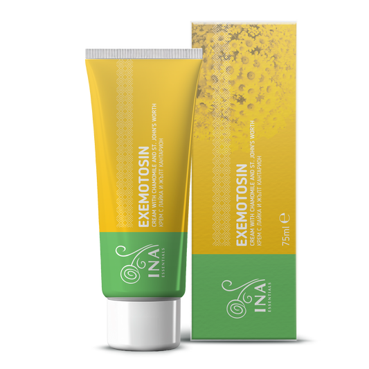 Creme para Psoríase, Eczema e Pele irritada - com Erva de São João, Camomila e Própolis