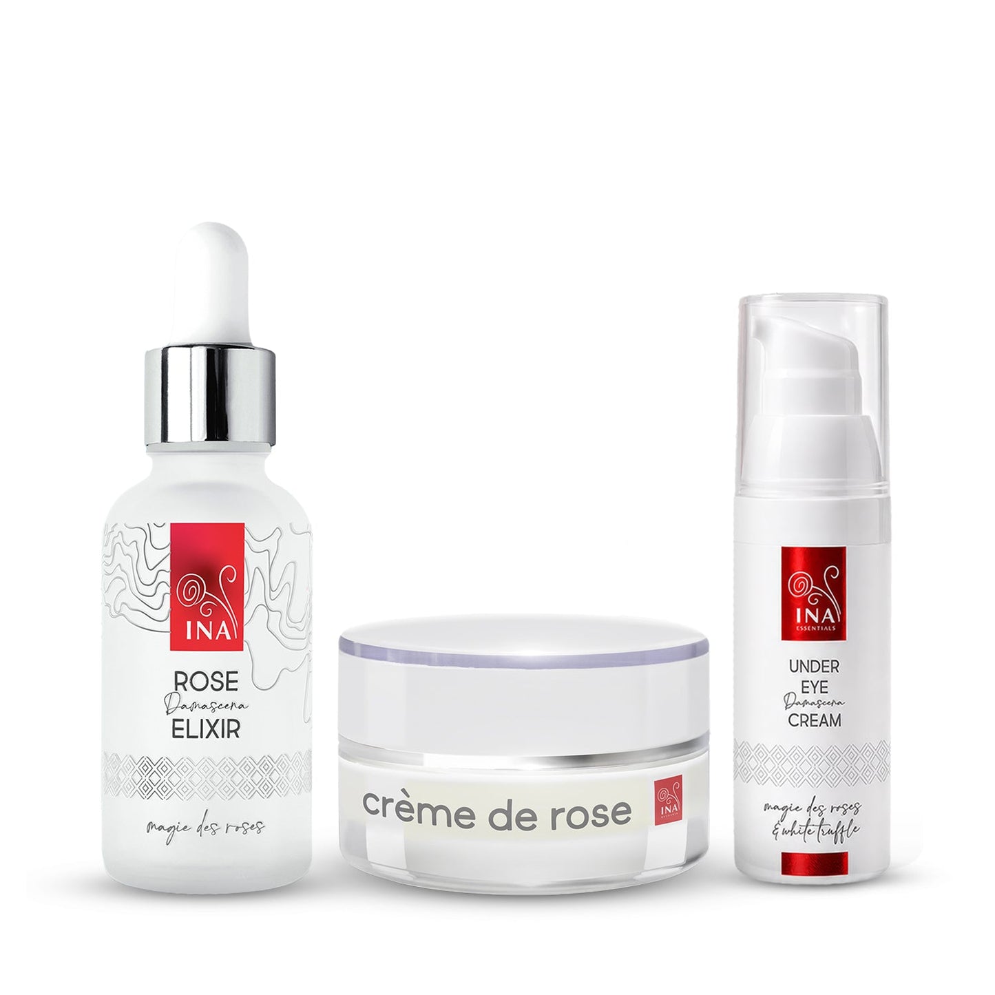 Compre 1 Creme Hidratante de Rosto e 1 Sérum Anti-Idade, Ganhe 1 Creme de Contorno de Olhos Grátis