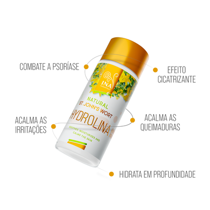 Água de Erva S. João Orgânica - Hydrolina para Psoríase e Pele Irritada