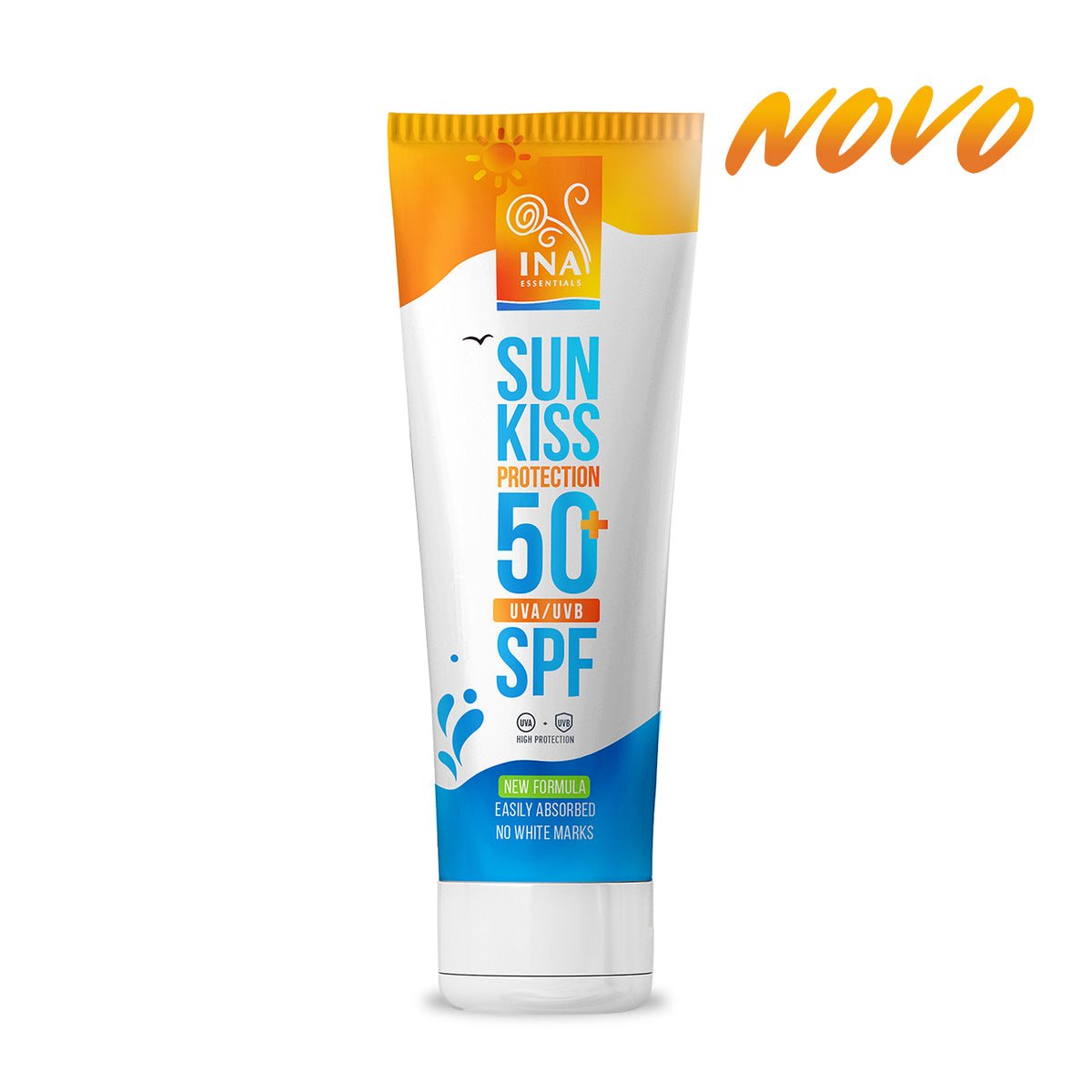 Protetor Solar Natural para Rosto e Corpo SPF 50+ com Abeto Branco Orgânico