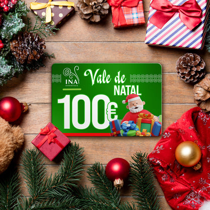 Compre um voucher de Natal no valor de 100€, pague 70€ - Voucher Digital