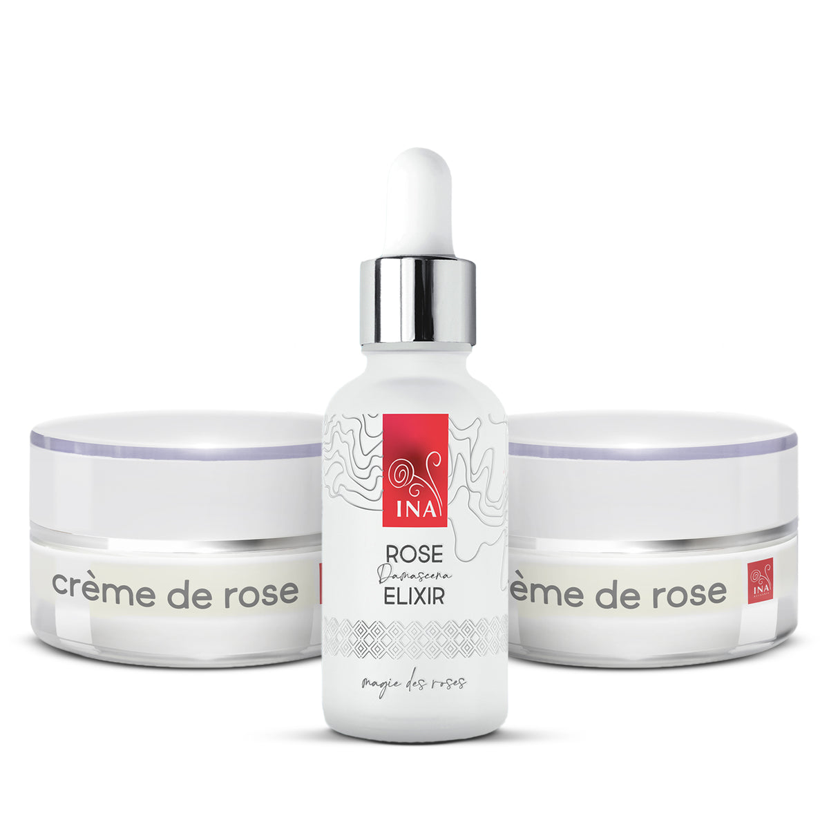 Sérum anti-idade de luxo com óleo de rosa biológico | Rose Elixir ...
