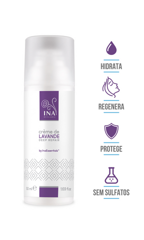 Lavender Secret - Creme de mãos natural para mãos Secas