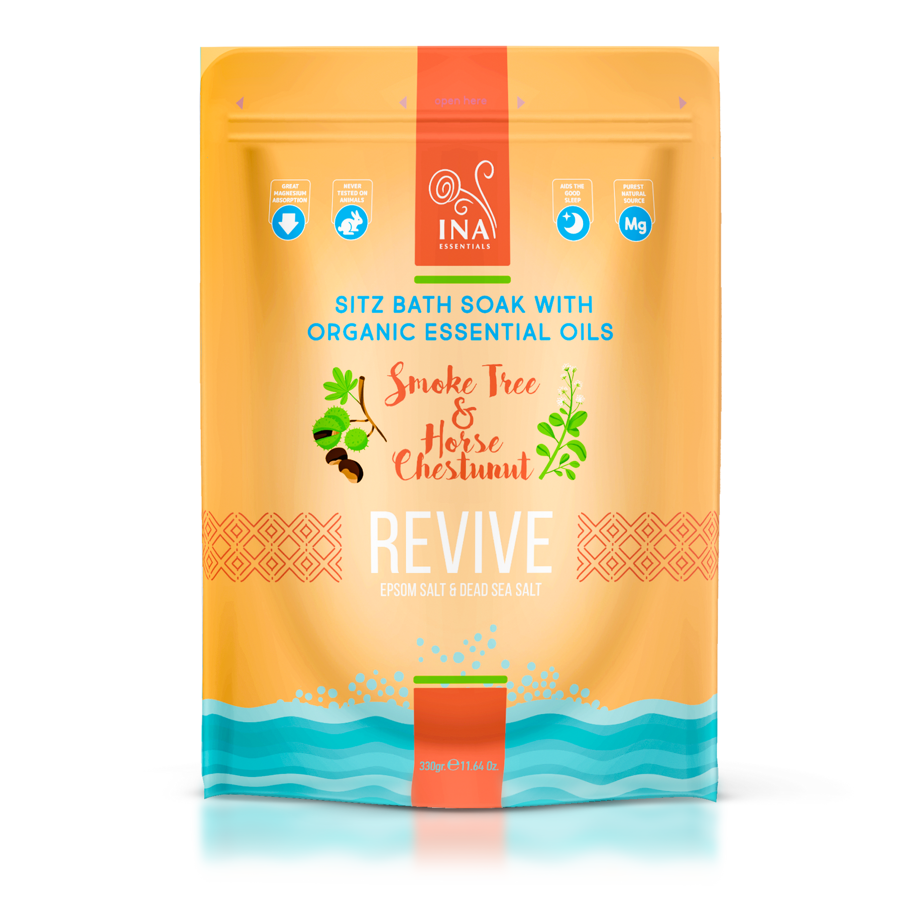 Revive - Sais de banho com Árvore do Fumo e Castanha para Varicoses e cuidados Pós-parto